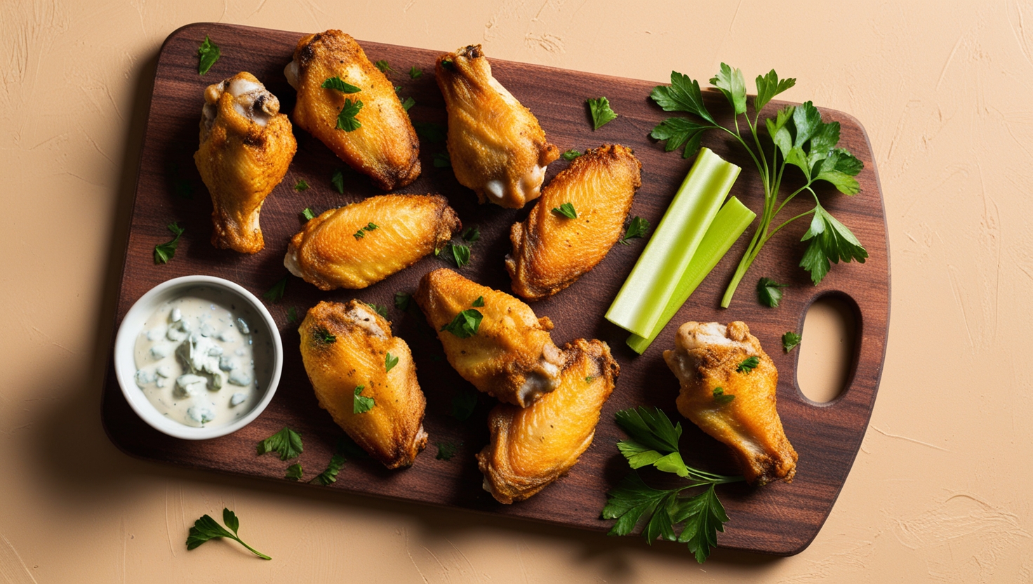 Easy Keto Air Fryer Chiken wings Recipe