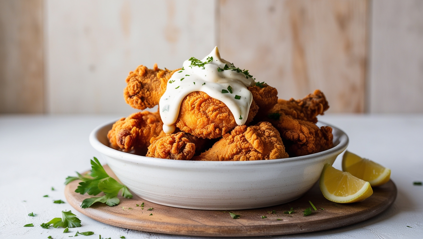 Keto fried Chicken recipe