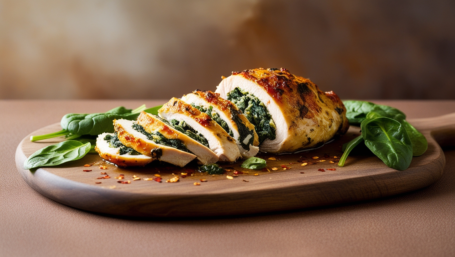 Spinach Stuffed Chicken Recipe