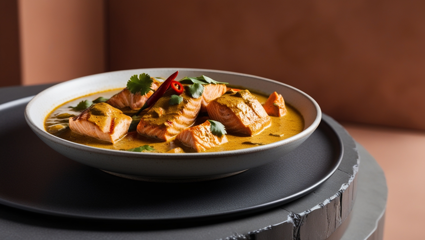 Keto Salmon Curry